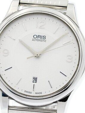 ORIS Classic 7594 Date Silver Dial Automatic Men's Watch